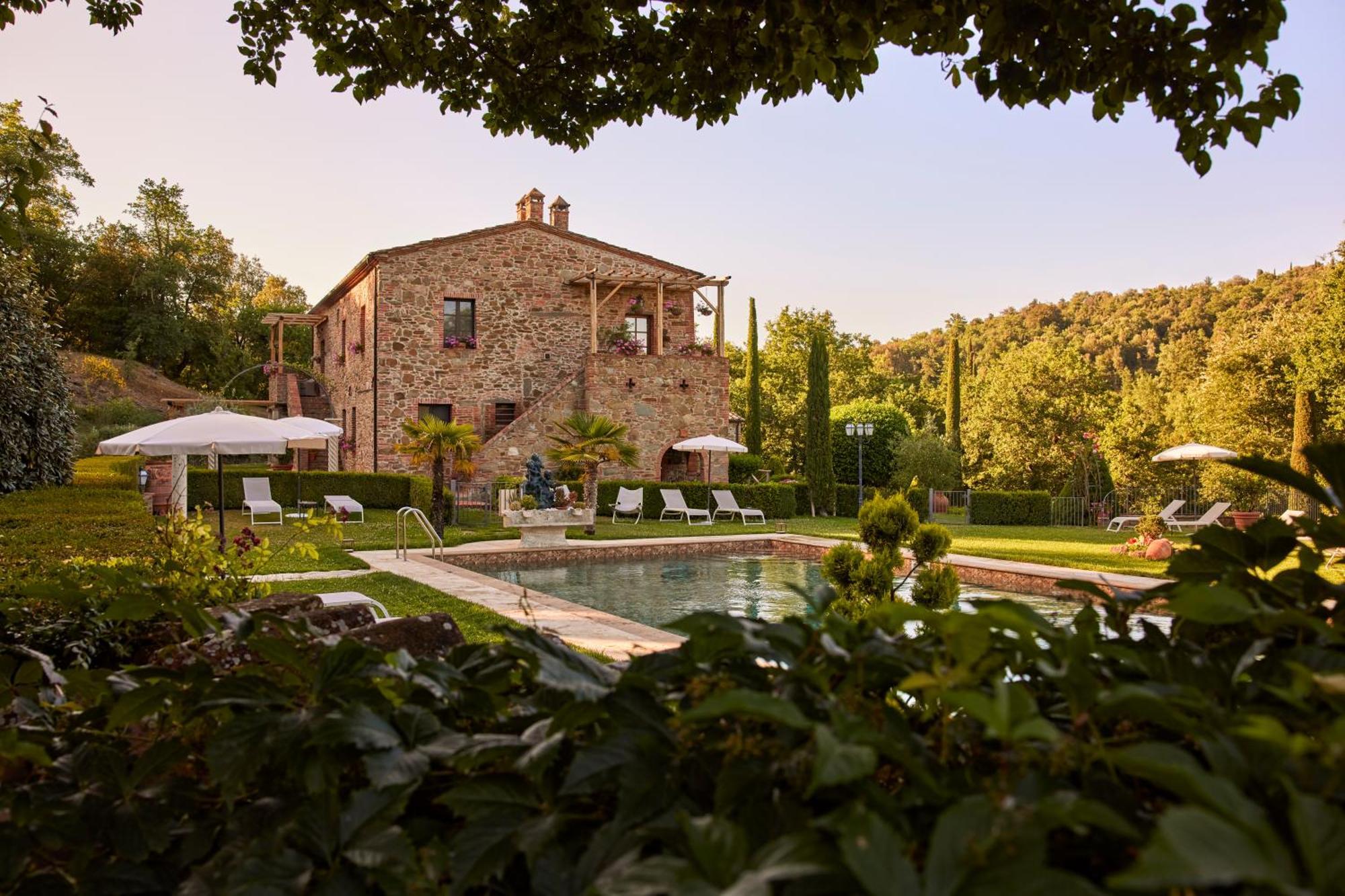 Podere La Casina Country Chic Leilighet Rigomagno Eksteriør bilde