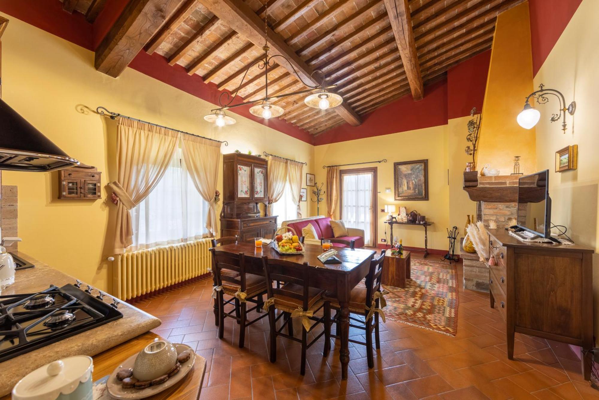 Podere La Casina Country Chic Rigomagno Eksteriør bilde
