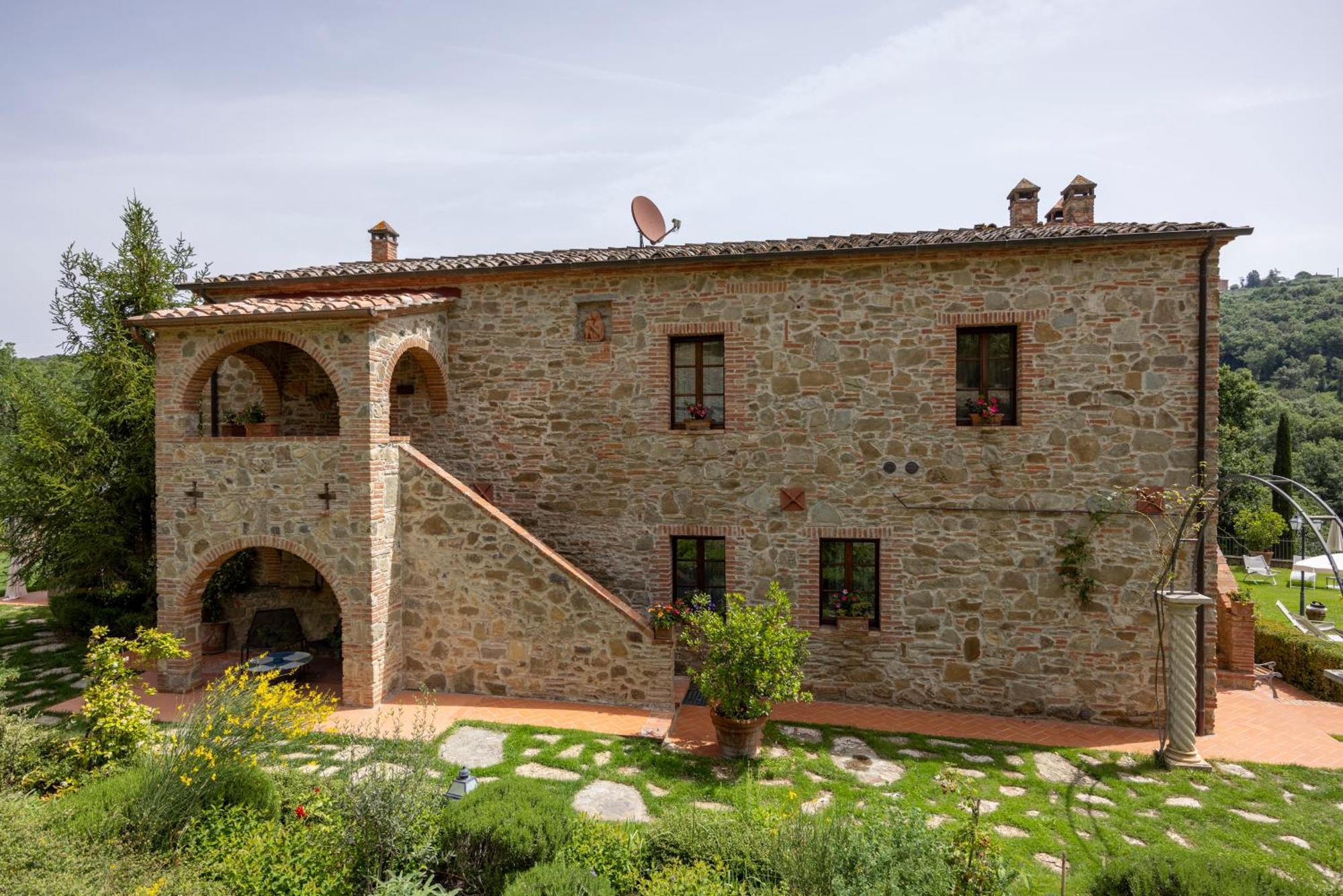 Podere La Casina Country Chic Rigomagno Eksteriør bilde
