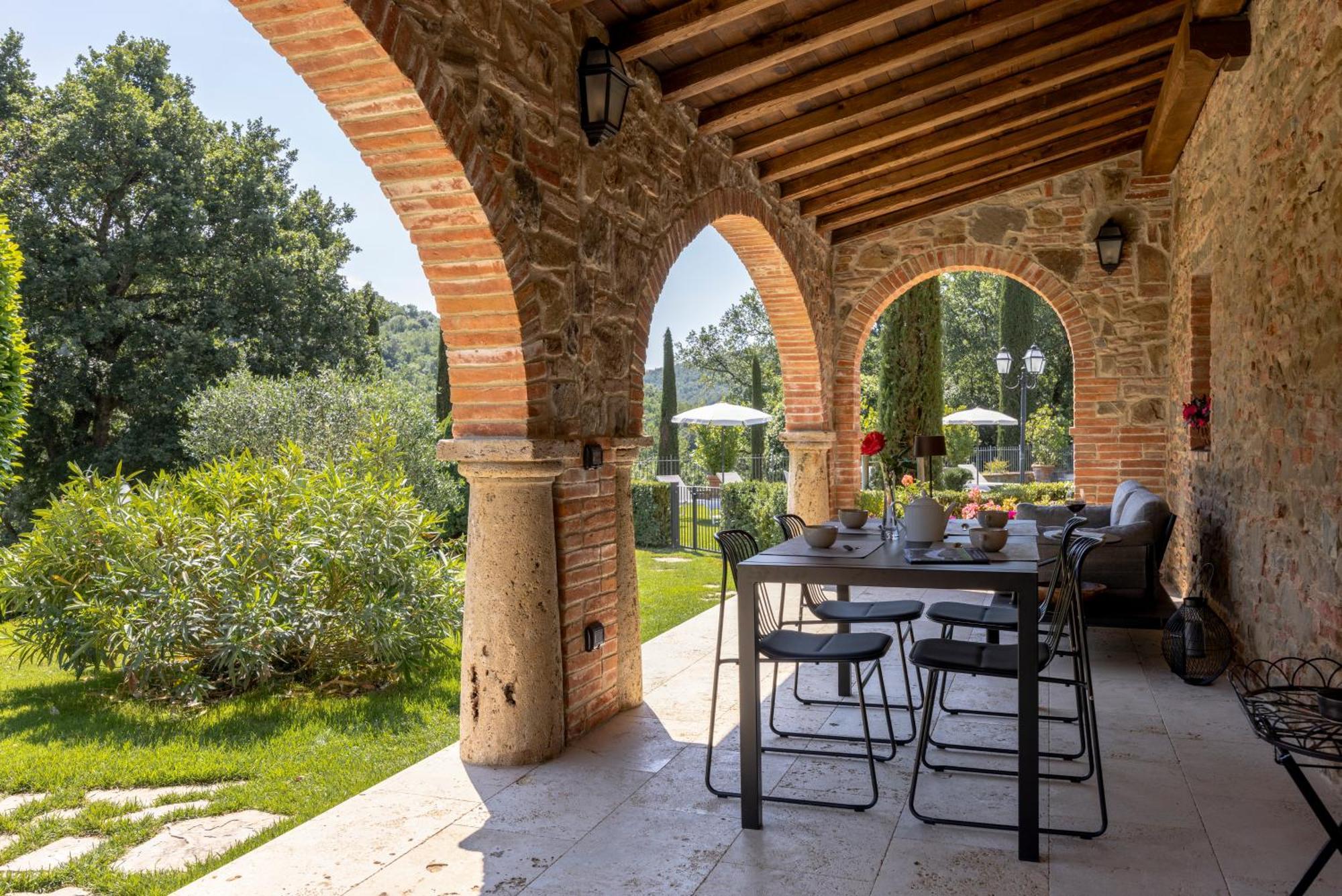 Podere La Casina Country Chic Leilighet Rigomagno Eksteriør bilde