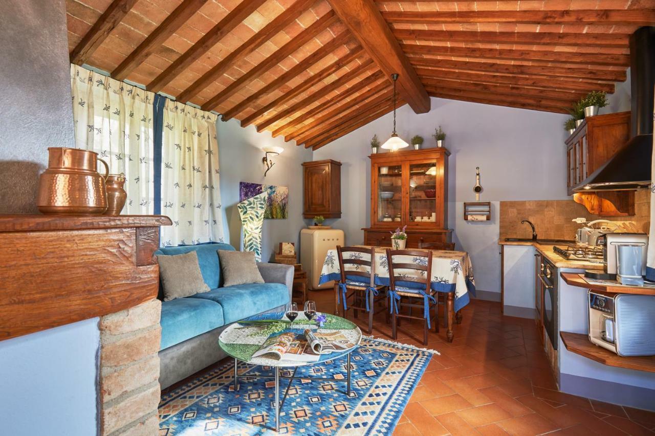 Podere La Casina Country Chic Leilighet Rigomagno Eksteriør bilde